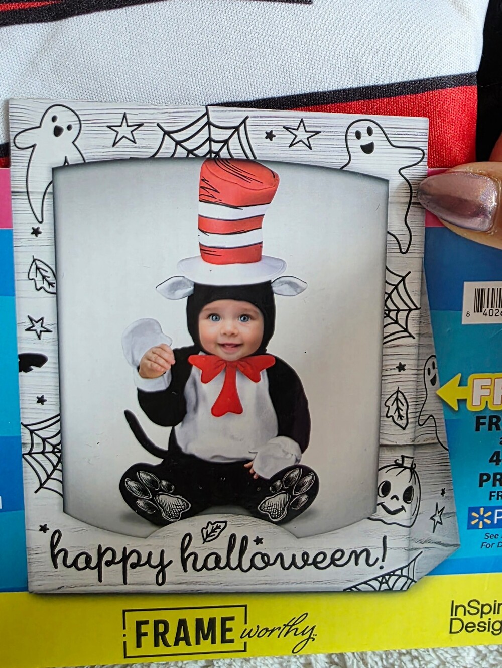 New Dr. Seuss Cat In The Hat Infants' Halloween Costume, 0, 6, 12, 18m Jumpsuit